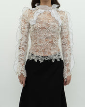 Load image into Gallery viewer, SELF PORTRAIT x Deadstock Cream Lace Blouse (XS, S)