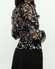 Load image into Gallery viewer, SELF PORTRAIT x Black Lace Blouse (XS, S)