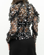 Load image into Gallery viewer, SELF PORTRAIT x Black Lace Blouse (XS, S)