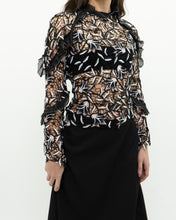 Load image into Gallery viewer, SELF PORTRAIT x Black Lace Blouse (XS, S)