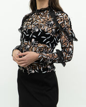 Load image into Gallery viewer, SELF PORTRAIT x Black Lace Blouse (XS, S)