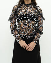 Load image into Gallery viewer, SELF PORTRAIT x Black Lace Blouse (XS, S)