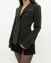 Load image into Gallery viewer, SANDRA ANGELOZZI x Deep Green Blazer (XS, S)