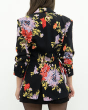 Load image into Gallery viewer, CINQ A SEPT x Black Floral Blazer (XS, S)