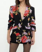 Load image into Gallery viewer, CINQ A SEPT x Black Floral Blazer (XS, S)