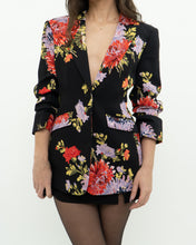 Load image into Gallery viewer, CINQ A SEPT x Black Floral Blazer (XS, S)