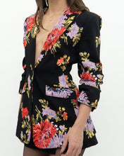 Load image into Gallery viewer, CINQ A SEPT x Black Floral Blazer (XS, S)