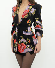 Load image into Gallery viewer, CINQ A SEPT x Black Floral Blazer (XS, S)