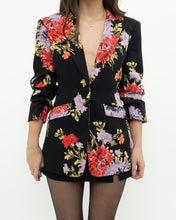 Load image into Gallery viewer, CINQ A SEPT x Black Floral Blazer (XS, S)