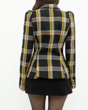 Load image into Gallery viewer, SMYTHE x Black Plaid Blazer (XS, S)