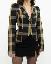 Load image into Gallery viewer, SMYTHE x Black Plaid Blazer (XS, S)