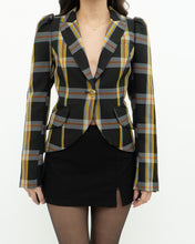 Load image into Gallery viewer, SMYTHE x Black Plaid Blazer (XS, S)