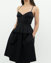 Load image into Gallery viewer, ELIZABETH &amp; JAMES x Black Frilly Dress (S)