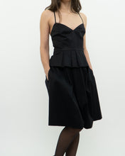 Load image into Gallery viewer, ELIZABETH &amp; JAMES x Black Frilly Dress (S)