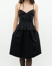 Load image into Gallery viewer, ELIZABETH &amp; JAMES x Black Frilly Dress (S)