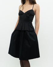 Load image into Gallery viewer, ELIZABETH &amp; JAMES x Black Frilly Dress (S)