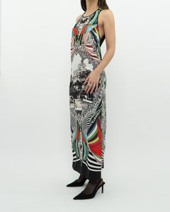 CLOVER CANYON x Long Patterned Dress (XS-M)