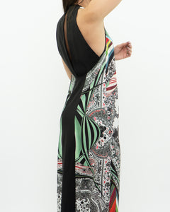 CLOVER CANYON x Long Patterned Dress (XS-M)