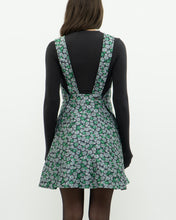 Load image into Gallery viewer, MAISON KITSUNE x Blue, Green Floral Mini Dress (XS, S)