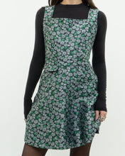 Load image into Gallery viewer, MAISON KITSUNE x Blue, Green Floral Mini Dress (XS, S)