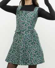 Load image into Gallery viewer, MAISON KITSUNE x Blue, Green Floral Mini Dress (XS, S)