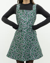 Load image into Gallery viewer, MAISON KITSUNE x Blue, Green Floral Mini Dress (XS, S)