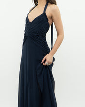 Load image into Gallery viewer, BCBG MAXAZRIA x Navy Pure Silk Dress (S)