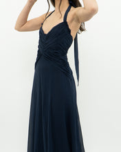 Load image into Gallery viewer, BCBG MAXAZRIA x Navy Pure Silk Dress (S)