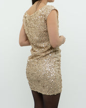 Load image into Gallery viewer, ALICE + OLIVIA Nude Sequin Dress (XS)