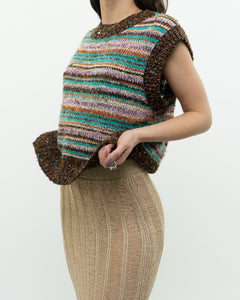 MAEVE x Shimmer Multicolour Knit Vest (One Size)