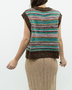 MAEVE x Shimmer Multicolour Knit Vest (One Size)