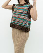 Load image into Gallery viewer, MAEVE x Shimmer Multicolour Knit Vest (One Size)