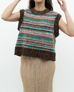 MAEVE x Shimmer Multicolour Knit Vest (One Size)