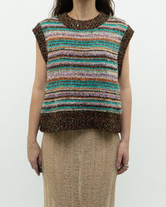 MAEVE x Shimmer Multicolour Knit Vest (One Size)