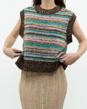 Load image into Gallery viewer, MAEVE x Shimmer Multicolour Knit Vest (One Size)