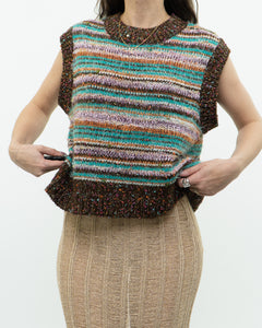 MAEVE x Shimmer Multicolour Knit Vest (One Size)