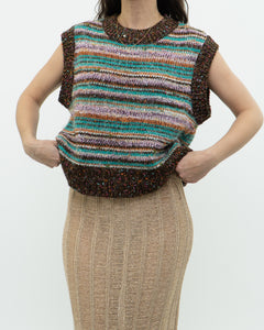 MAEVE x Shimmer Multicolour Knit Vest (One Size)