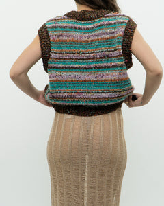 MAEVE x Shimmer Multicolour Knit Vest (One Size)