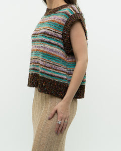 MAEVE x Shimmer Multicolour Knit Vest (One Size)