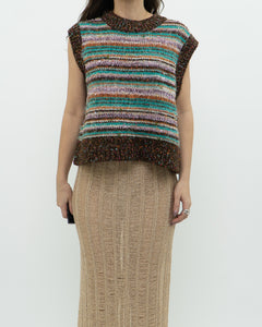 MAEVE x Shimmer Multicolour Knit Vest (One Size)