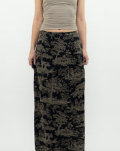 Load image into Gallery viewer, Vintage x Made in Canada x Navy, Beige Patterned Skirt (M, L)