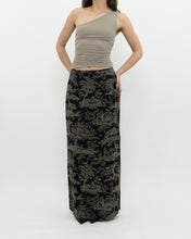 Load image into Gallery viewer, Vintage x Made in Canada x Navy, Beige Patterned Skirt (M, L)