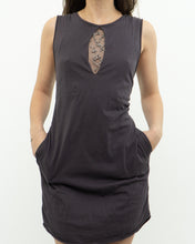 Load image into Gallery viewer, PHILLIP LIM 3.0 x Made in USA x Grey Mesh Cutout Rhinestone Dress (XS-M)