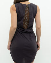 Load image into Gallery viewer, PHILLIP LIM 3.0 x Made in USA x Grey Mesh Cutout Rhinestone Dress (XS-M)