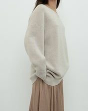 Load image into Gallery viewer, BABTON x Cozy Heathered Knit Sweater Dress (XS-L)