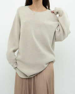 BABTON x Cozy Heathered Knit Sweater Dress (XS-L)