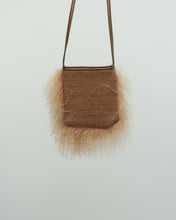 Load image into Gallery viewer, Vintage x Faux Fur Knit Purse