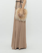 Load image into Gallery viewer, ZARA x Champagne Satin Flowy Skirt (XS, S)