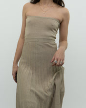 Load image into Gallery viewer, Vintage x ZARA Gold Shimmer Skirt/Dress (M)