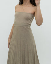 Load image into Gallery viewer, Vintage x ZARA Gold Shimmer Skirt/Dress (M)